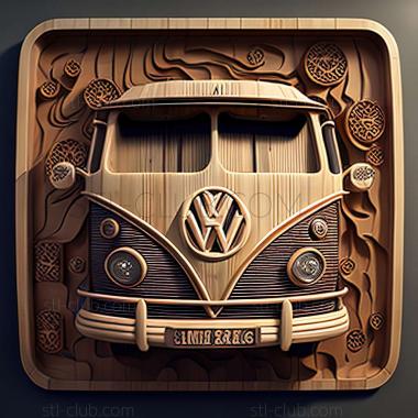 3D мадэль Volkswagen Transporter (STL)